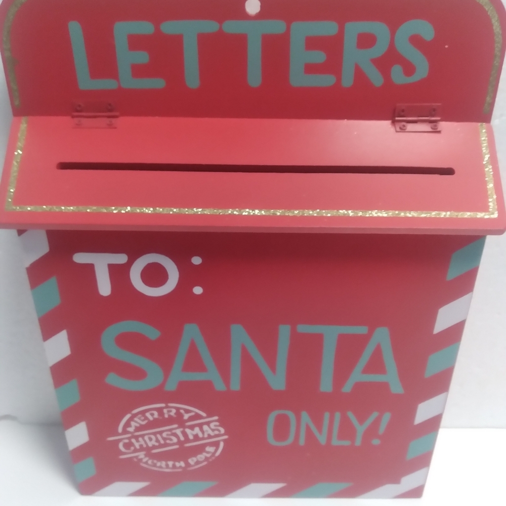 Christmas santa letter mailbox
